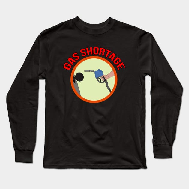 Gas Shortage Long Sleeve T-Shirt by DiegoCarvalho